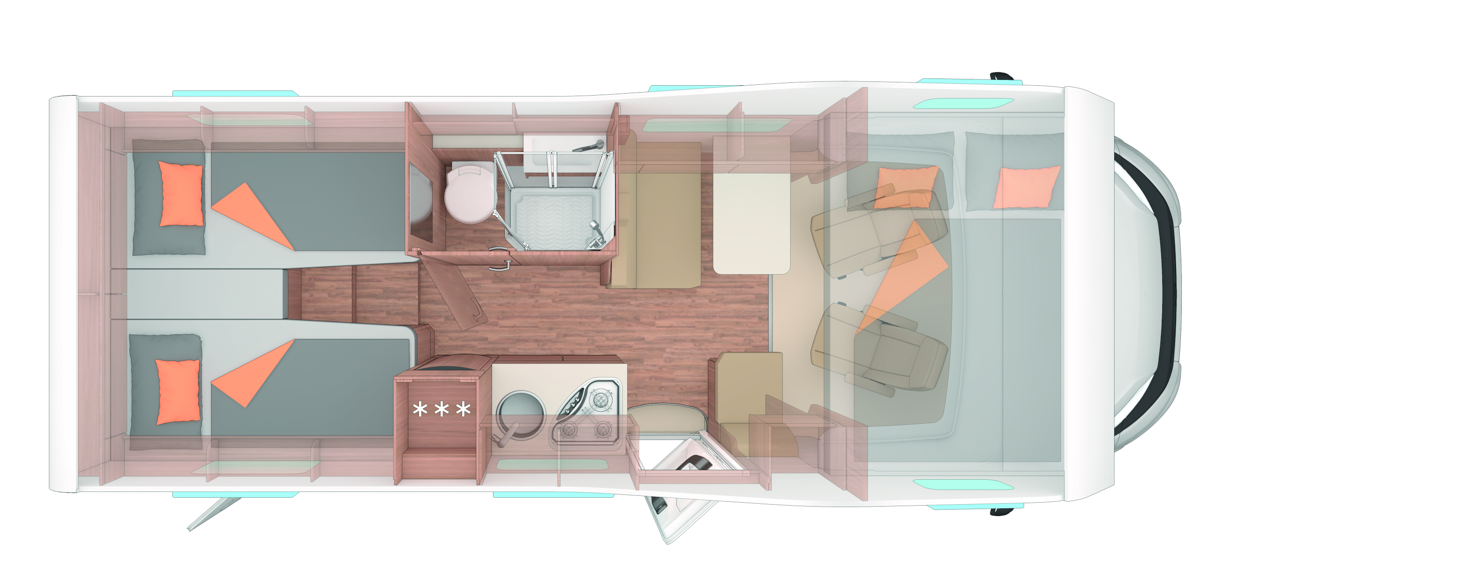 Weinsberg 650 MEG Grundriss